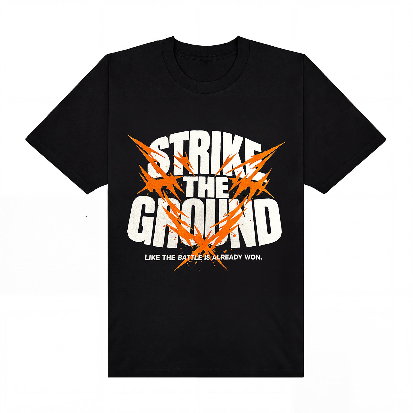 Strike The Ground Black Tee